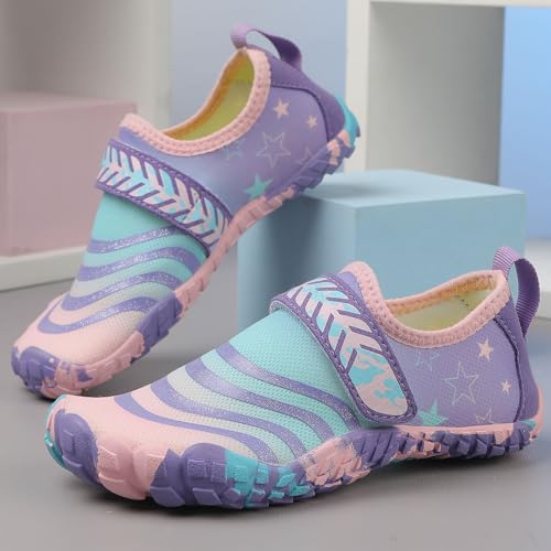 Image of Quickshark Kids Water Shoes Boys Girls Barefoot Aqua Socks Outdoor Indoor Quick Dry Sandals Lightweight Slip On Walking Sneakers for Beach Pool Swim (Little Kid /Big Kid)