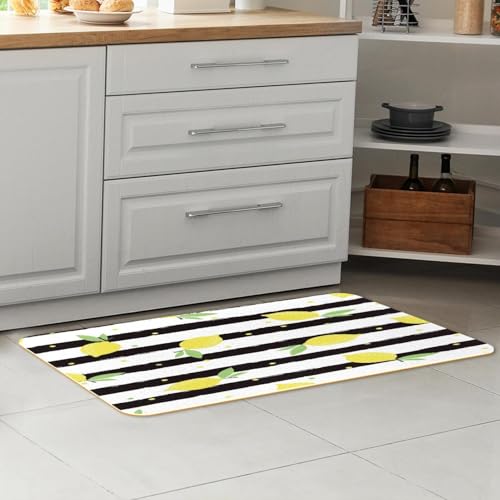 Alfombrillas de cocina lavables absorbentes antideslizantes VAPOKF pack de 2 7