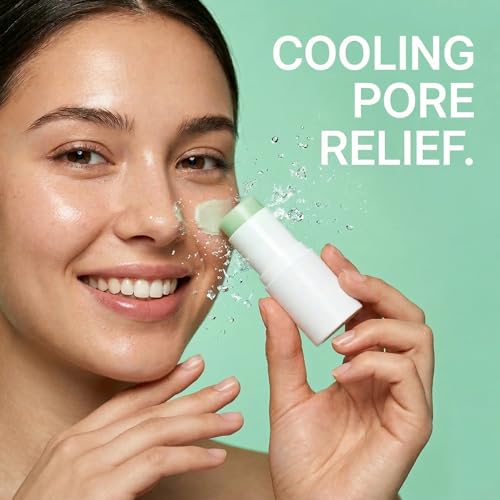 cactox Multi Balm Stick Duo – Calcium & Collagen Firming Wrinkle Stick + Cactus Cooling De-Puff Pore Tightening Stick, All-in-One Face & Eye Care for Visible Pores and Dry Lines
