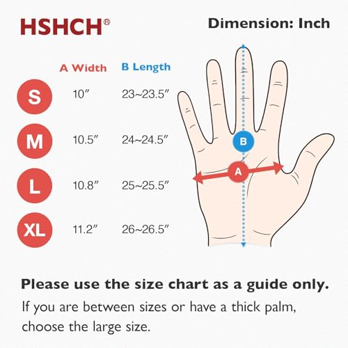 HSHCH Waterproof Winter Work Gloves, Insulated Thermal, Double Latex Coated - image 8