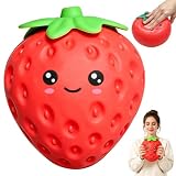Jumbo Giant Strawberry Squishy Ball Toys