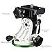 Telescope Latitude Mount Base, 90° Adjustable Tripod Head Latitude Adjustment Seat, Aluminum Alloy Equatorial Wedge Base Telescope Accessory with 3/8” Thread Fits for Sky Watcher Star Field