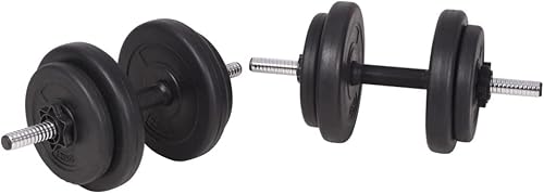 Vista 61 de Juego de mancuernas de 9 piezas de 33.1 libras, juego de mancuernas ajustables para hombres y mujeres, entrenamiento de fuerza, gimnasio en casa