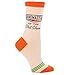Blue Q Women's Novelty Crew Socks - Ringmaster S---show (Womens Size 5-10)