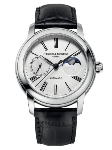 Frederique Constant Classic Moonphase Automatic Silver Dial Men's Watch FC-712MS4H6