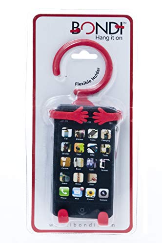Bondi Silicon Flexible Cell Phone Holder, (Red) - Thumbnail 5