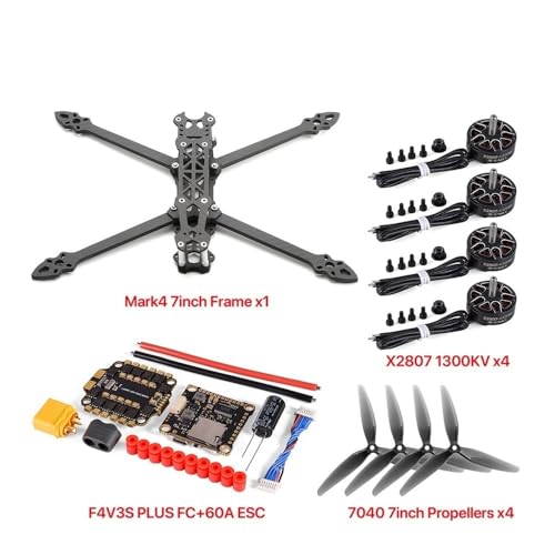 Châssis Mark4 7 pouces pour drone de prise de vue et exploration FPV