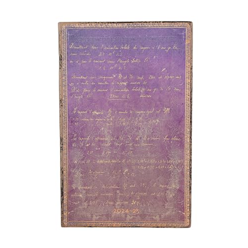 Agenda 18 mois Paperblanks Marie Curie format Maxi vertical couverture souple