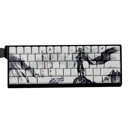 Touches de profil original PBT pour claviers mécaniques 61 64 68 touches disposition ANSI ISO