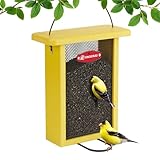 Kingsyard Finch Feeder for Outside Hanging, Metal Mesh Bird...