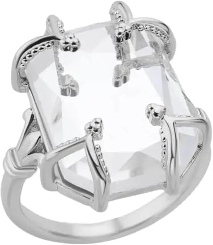Bijoux bague pour femme et homme style square wrapped idéal cadeau de mariage