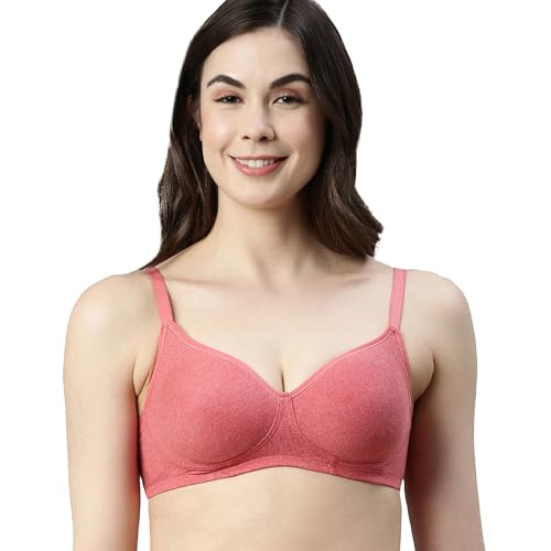 Image of Enamor Innovations Fabcool Encircled Side Support Shaper, Non Padded, Wirefree, High Coverage, Women's Cotton Everyday Bra - A042 (Available in Plus Sizes)