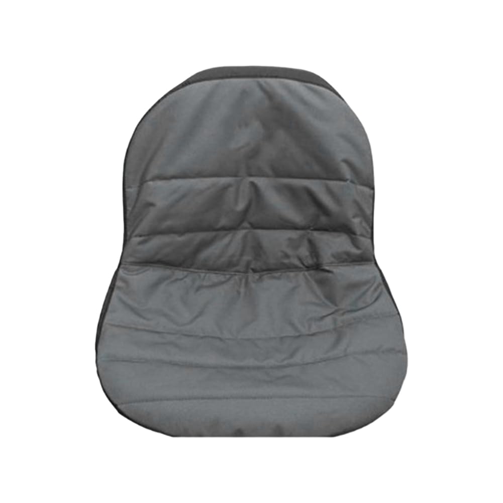 Ctrlzs Gray Universal Riding Lawn Mower Tractor Seat Cover Padded Comfort Pad Storage Pouch Medium (Gray)