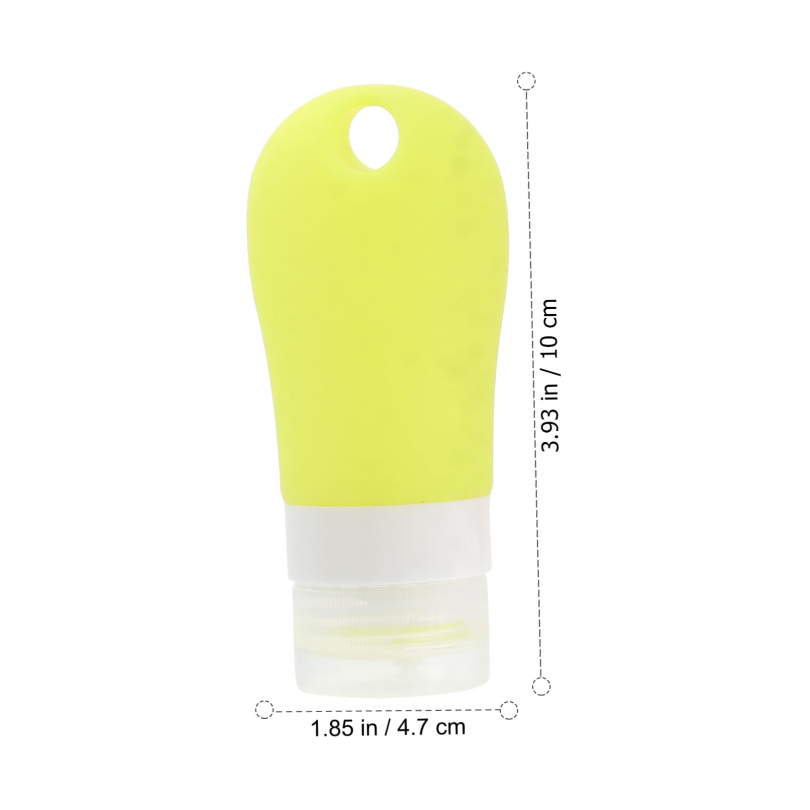 MAGICLULU 3 Set Di Flaconi Da Viaggio in Silicone Contenitori Di Imballaggio Ricaricabili Flaconi Portatili Per Emulsioni Per Cosmetici Flaconi Di Erogazione Vuoti 4 Pezzi * 3