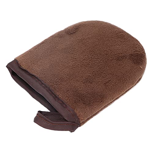 LUCKDANO Tanning Mitt, Tanning Mitts Self Tanner Self Aplicador Reutilizable Mittens Gloves, Aplicador de Mitad de Tonner, para Aplicar Mousse o Loción de Bronceado o Loción (BROWN)