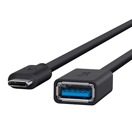 Belkin F2CU036btBLK USB-IF Certified 3.0 USB Type C (USB-C) to USB A Adapter, Compatible with USB-C Devices Including New MacBook and ChromeBook Pixel by Belkin - Image 2