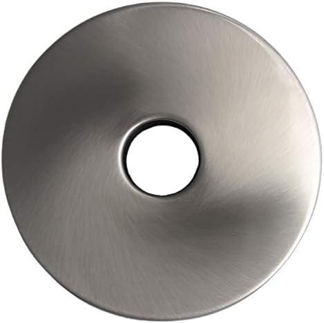 OPERMAXER 4 Inch Oversized Shower Arm Flange Cover Plate - Matte Black, Fits 1/2" Pipes - View #4