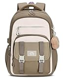 GRAN CAPACIDAD - Esta mochilas instituto adolescentes de 35×20×45 cm ofrece 32L de espacio. Su compartimento principal incluye un forro acolchado para portátiles de hasta 15.6