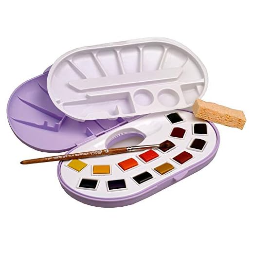 Lefranc & Bourgeois 601644 - Caja de 14 acuarelas