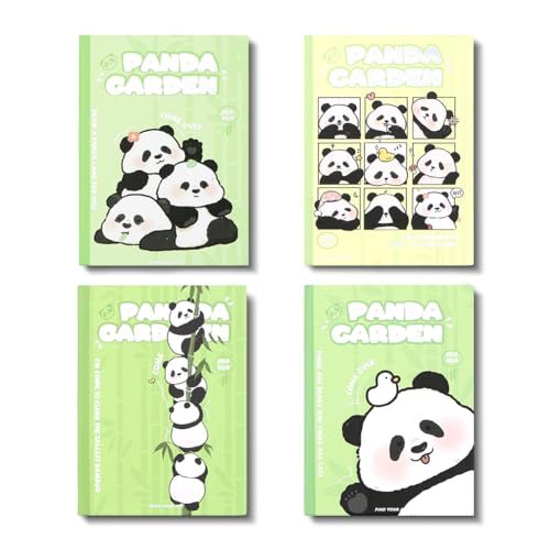 Carnet A7 panda mini bloc notes rigide pour ne plus perdre vos idées de poche