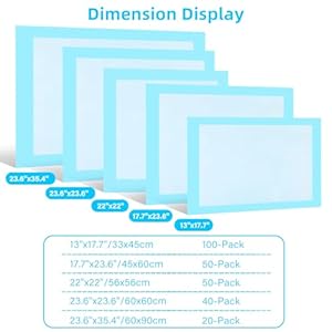   FluffyDream-Super-Absorbent-Waterproof-Dog-and-Puppy-Pet-Training-Pad-Housebreaking-Pet-PadBlue-236x236100PCS