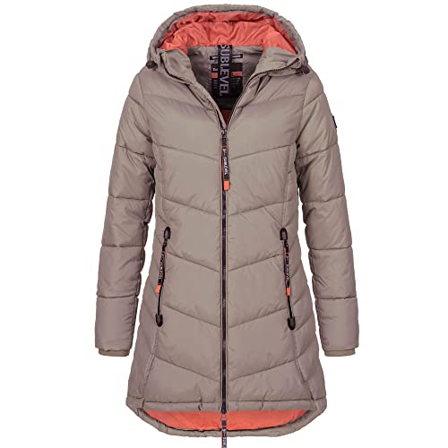 Sublevel Damen Jacke - D51160E44505A Light Mud Brown-3XL