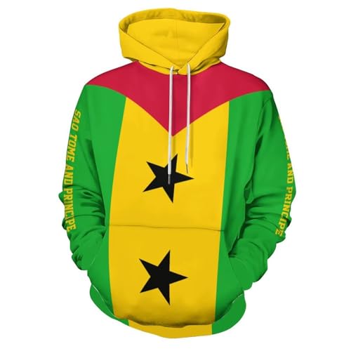 Sweat-shirt São Tomé 3D pull streetwear automne confortable pour vos sorties en ville