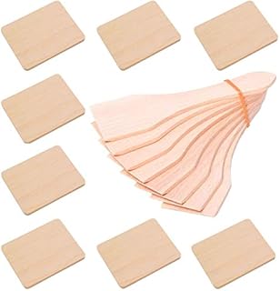 iapyx Raclette Zubehör Spachtel Schaber und Untersetzer Brettchen aus Holz für Raclette Pfännchen (8, Schieber und Brettchen)