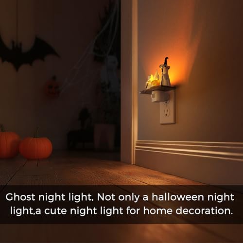L LOHAS LED Halloween Night Light,Ghost Campfire Nightlight - image 5