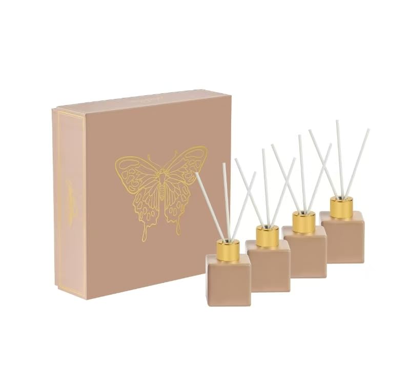 Set de 4 Difusores de Caña 50 ml Vintage Square miniatura 1