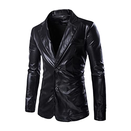 Ensemble veste et pantalon homme noir costume habillé or argent taille L chic