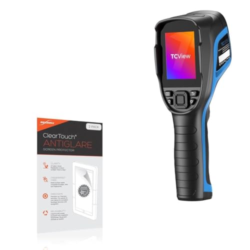 BoxWave Screen Protector Compatible With Topdon TC005 - ClearTouch Anti-Glare (2-Pack), Anti-Fingerprint Matte Film Skin