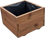 holzkübel für pflanzen Wir bieten Ihnen einen schönen Pflanzkübel aus Holz an, der schon fertig montiert ist.