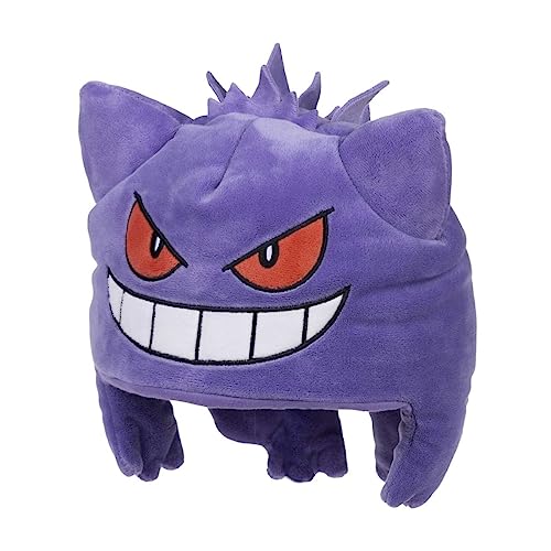 Pokémon Center: Gengar Pokémon Partner Plush Hat (One Size-Adult) Multicolored