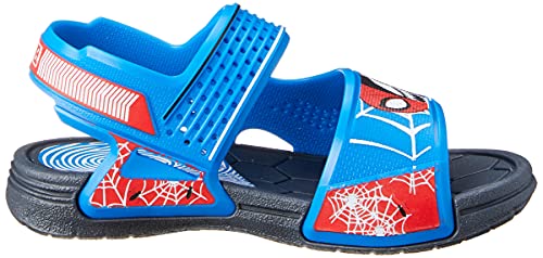 Sandália Homem Aranha Vision, Grendene Kids, Meninos, Azul/Azul/Vermelho, 26
