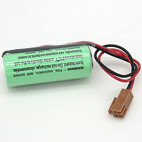 SHENYANG 5-Pack CR17450SE-R 3V 2500mah PLC Battery for FANUC A98L-0031-0012 CNC System with Plug