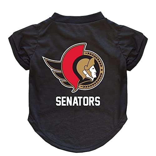 Littlearth NHL Ottawa Senators Pet T-Shirt, Team Color, X-Large
