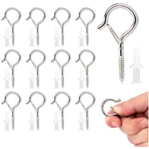 KINGLAKE Safety Buckle Screw-in Hooks Cover