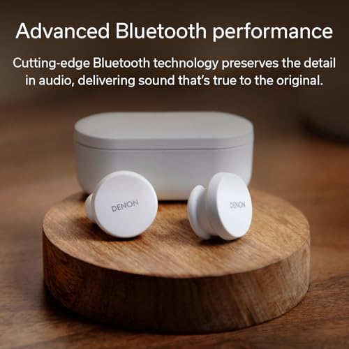 Denon PerL True Wireless Earbuds - Adaptive Active Headphones Wireless Noise Canceling, Masimo Adaptive Acoustic Technology, Spatial Audio, 24Hr Battery Life, Wirefree Charging, Black by Denon - Image 3