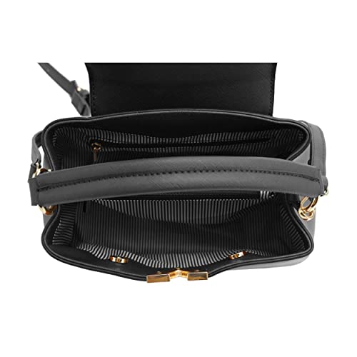 Image of EVVE Women's Small Satchel Bag Classic Top Handle Purses Fashion Crossbody Handbags with Shoulder Strap