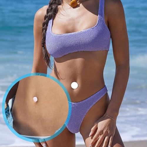 12 Pcs Adult Belly Button Plug Post, Soft Silicone Tummy Belly Button Plug with Medical Tapes for Liposuction3