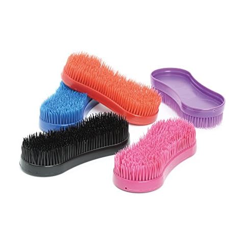 Shires Purple Detangler Brush for Horses Cover