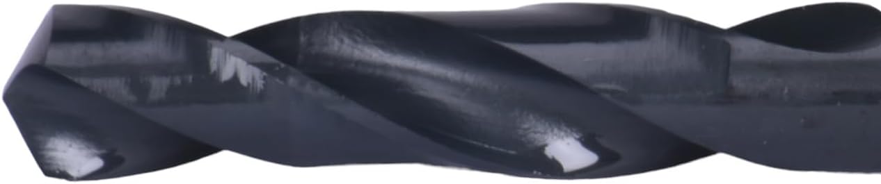 Century Drill & Tool 47339 Black Oxide Silver and Deming Drill Bit, 39/64"