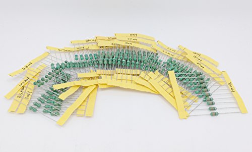 3Pdt 57F2551B9AFC1513 200 Pcs Inductor Large Assortment 20 Values 1Uh To 4.7Mh 1/2W 0.5W thumb #3