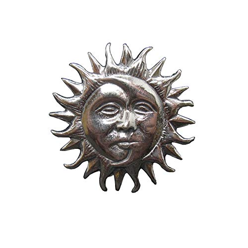 Bague Soleil et Lune Argent ajustable qui ne verdit pas les doigts