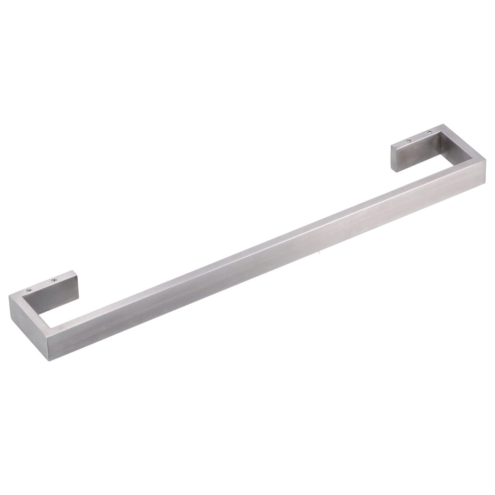 Toallero de 50 Cm, Base Cuadrada Espesa SUS304 Barra de Toalla de Acero Inoxidable, Soporte de Toalla de Montaje en Pared Accesorios de Baño para Cocina Casera