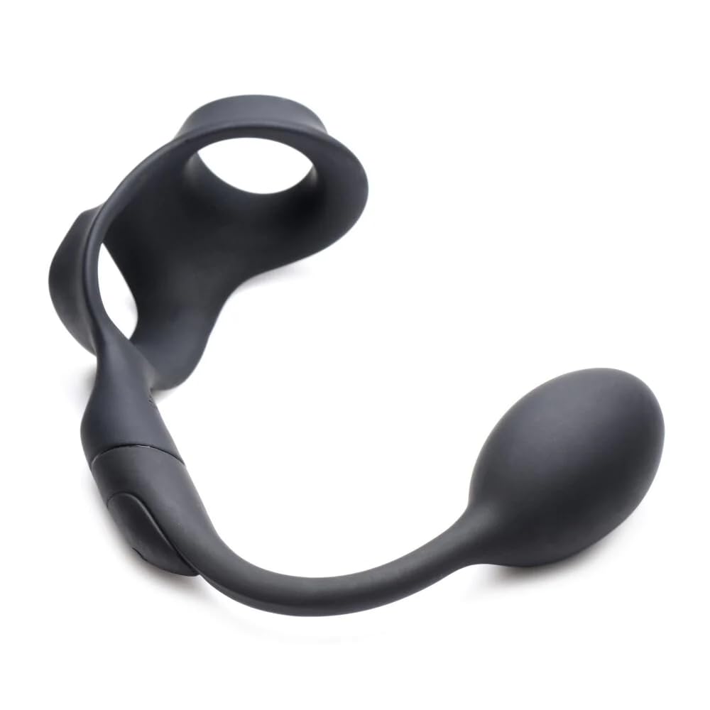 Cock & Ball Ring + Plug kit de restriction pour endurance et plaisir - 3