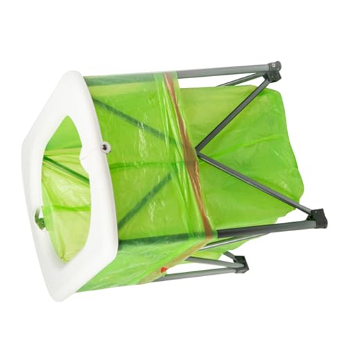Toilette d'urgence pliante blanche UKCOCO pour régler vos besoins