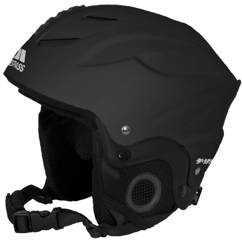 TRESPASS Burlin - Casco de esquí, Negro, S (48-52 cm)