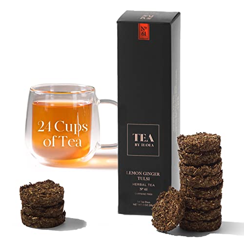 iLOLA Loose Leaf Tea Discs Lemon Ginger Tulsi No. 61 | Oprah’s Favorite Things 2022 |...